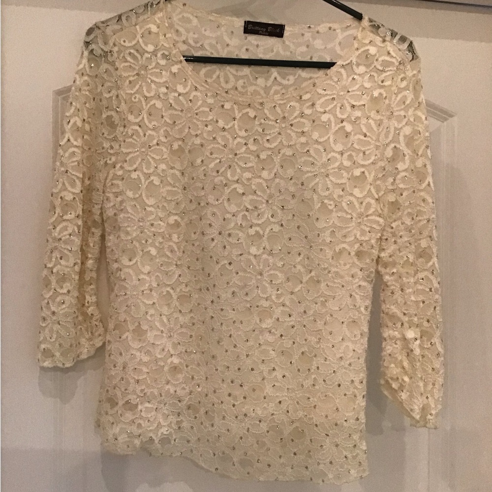 Beautiful off-white top